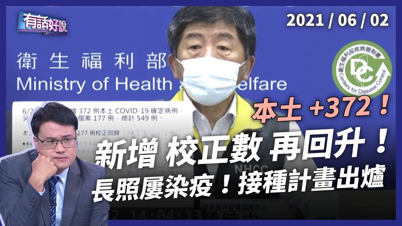 12 死本土 372 校正 177 土城長照 33 人確診！