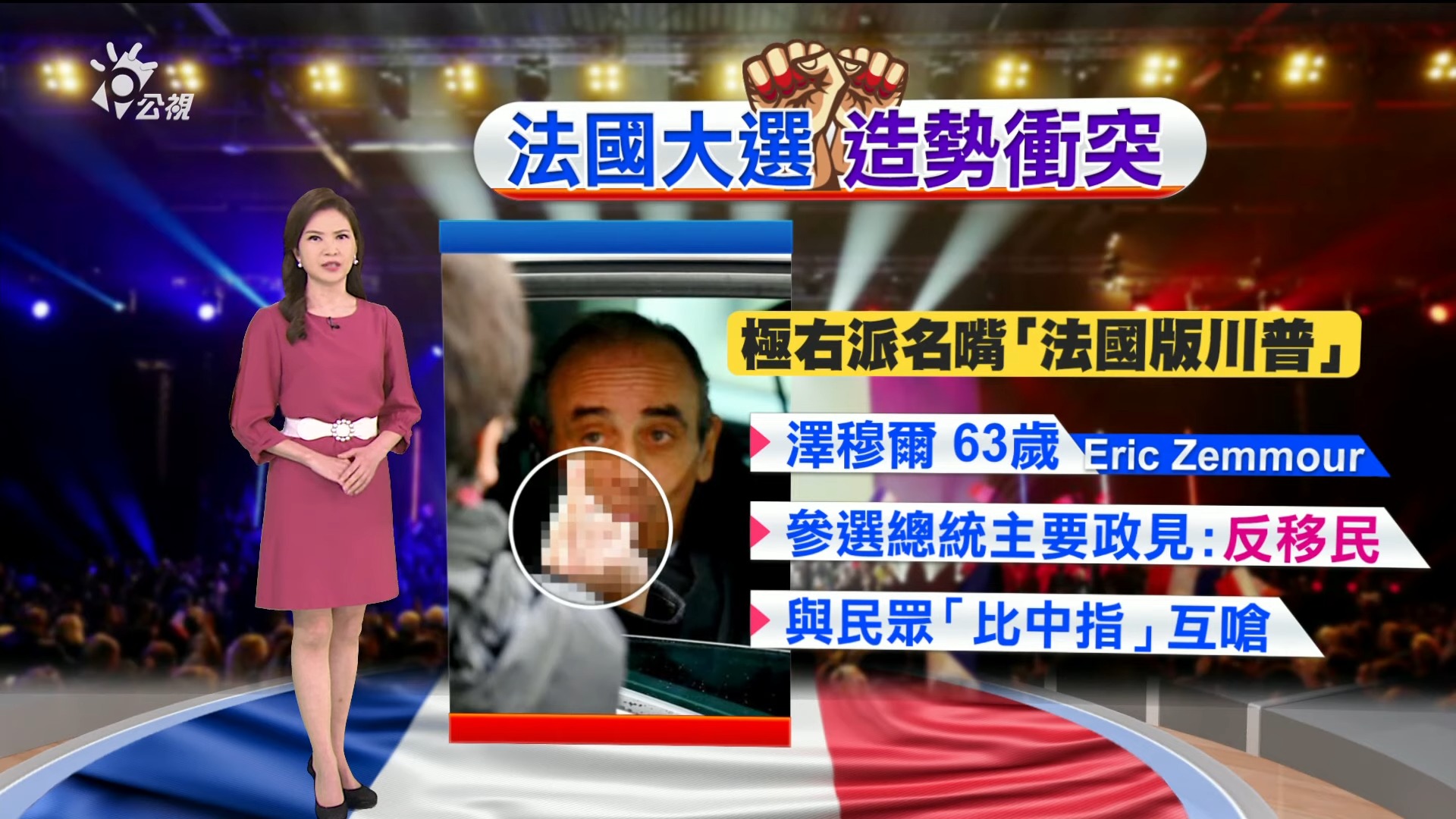 2021/12/06新聞全球話｜「法國版川普」選總統 首場造勢釀衝突